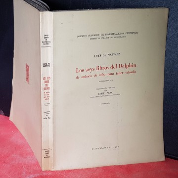 método vihuela libro partituras Los seys libros del Delphin, Luys