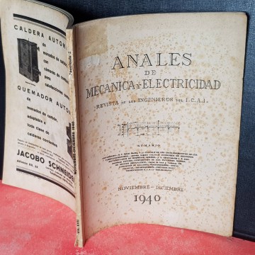Anales de mecánica y electricidad, 151 ingenieros del ICAI revista