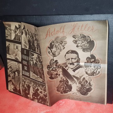Adolf Hitler, 54 años rareza publicación II guerra mundial aniversario