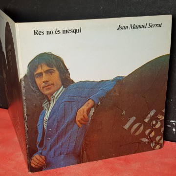 Joan Manuel Serrat vinils vinilos res no es mesquí llibrería online