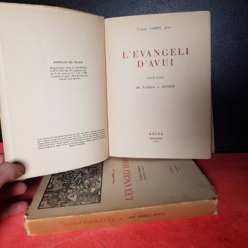 L'evangeli d'avui, Carles Cardó llibres teologia antics en catala