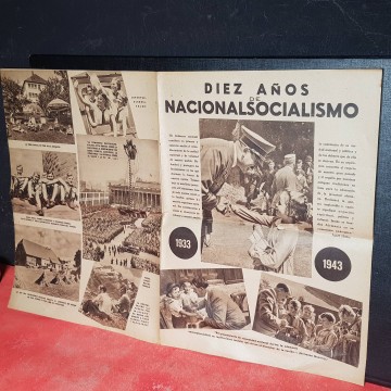 Diez años de nacionalsocialismo propaganda nazi II guerra mundial