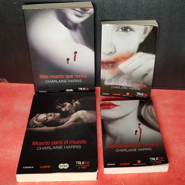 novelas Charlaine Harris (true blood) sangre fresca novela vampiros