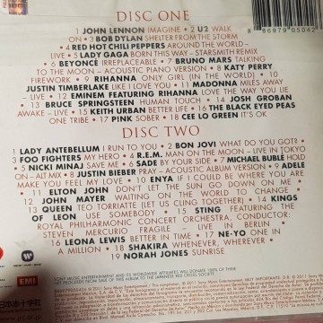 Songs for Japan, CD. doble recopilatorio nuevo precintado comprar