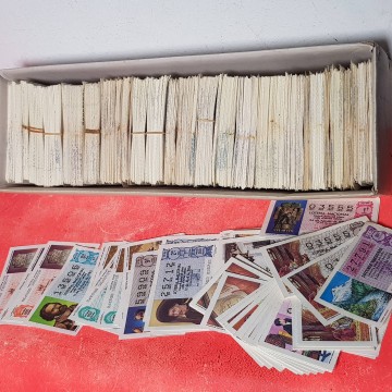 lote decimos lotería nacional años 80 antiguos comprar libreria