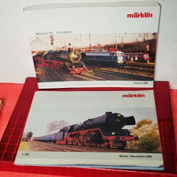 Catálogo Marklín, 2006 modelismo trenes novedades libro comprar