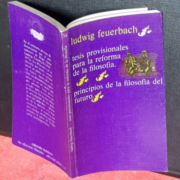 Tesis provisionales para la reforma de la filosofía Ludwifg feuerbach.