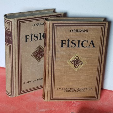 Tratado de Física, Orestes Murani antiguo libros física antiguos
