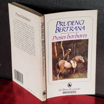 Proses bàrbares, Prudenci Bertrana novel.les antigues en catala