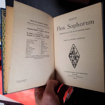 Libros antiguos librería online Flos Sophorum, Xenivs libro viejo