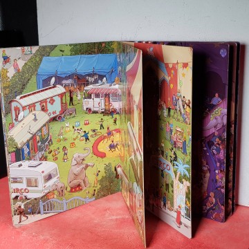 En el circo, una historia en dibujos doro gobel cuento infantil libros