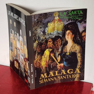 Málaga, Semana Santa 1991 programa libro librería online