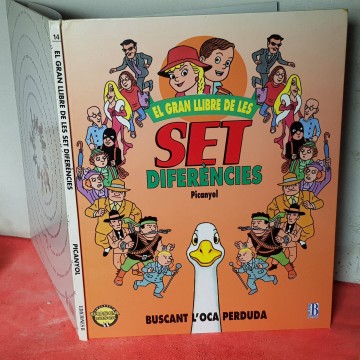 llibres infantils El gran llibre de les 7 diferències, Picanyol