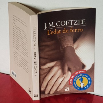 L'edat de ferro, John Maxwell coetzee novel.la en catala j.m. llibres