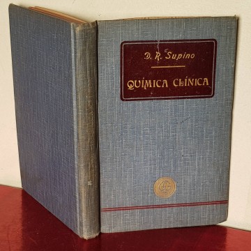 Manual de química clínica, dr. Rafael Supino libros antiguos quimica