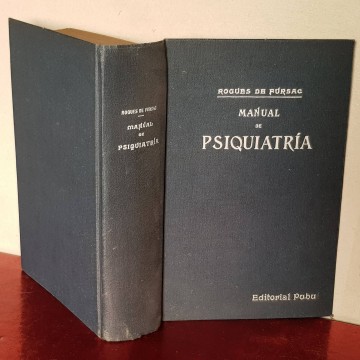 Manual de psiquiatria rogues de fursac libros antiguos de medicina