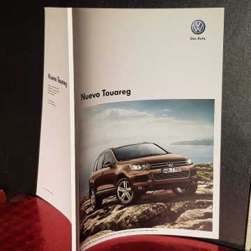 Catalogos automoviles antiguos Nuevo Volkswagen Touareg automovil