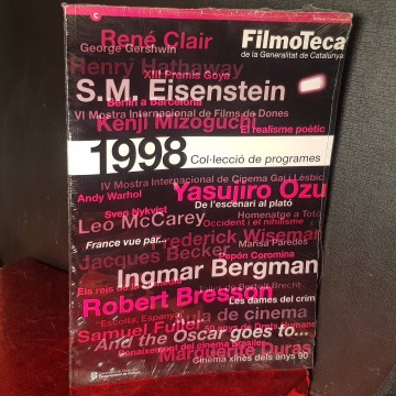 Filmoteca 1998, col.lecció de programes llibre cine en català