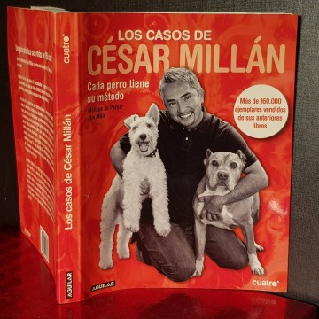 Los casos de César Millán libros perros cuidados adiestramiento