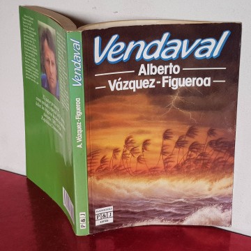 Vendaval, Alberto Vázquez Figueroa novela guerra civil rep  dominicana