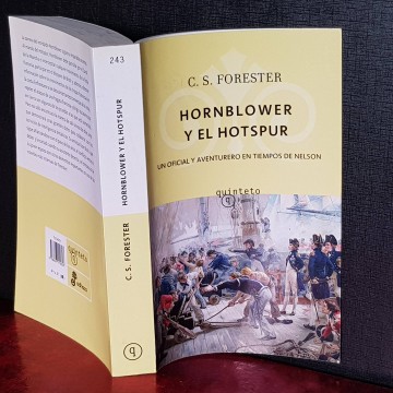 Hornblower y el Hotspur, C.S. Forester novela aventuras marinas