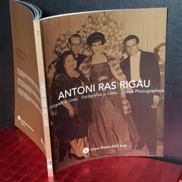 Antoni Ras Rigau fotografs del liceu 2 llibres de teatre opera catala