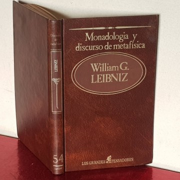 Monadologia y discurso de metafísica, Gottfried Leibniz libros