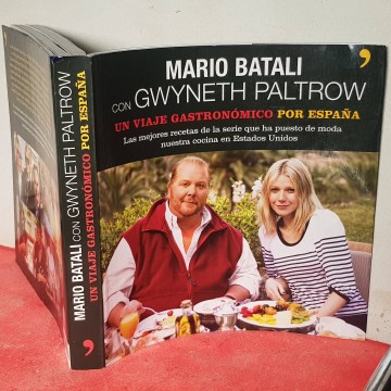 Un viaje gastronómico por España, Mario Batali con Gwyneth Paltrow