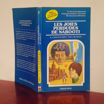 tria la teva aventura 2 les joies perdudes de Nabooti, Paul Granger.