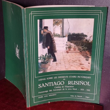 cataleg exposició Santiago Rusiñol catalegs d'art llibres pintura