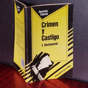 Crimen y Castigo, Fiódor Dostoievski, comentario de la obra libro
