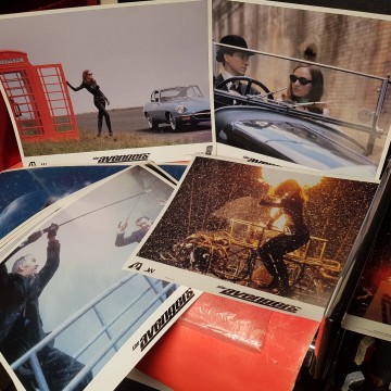 fotocromos Los Vengadores pelicula cine librería online uma thurman