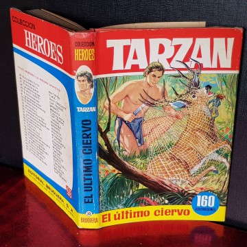 Tarzán y el último ciervo colección heries bruguera libros antiguos