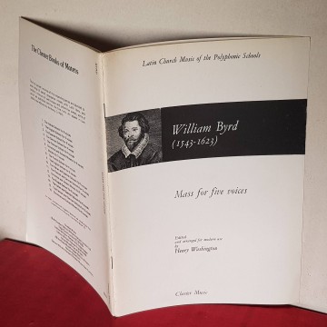 Mass for five voices, William Byrd musica religiosa coral iglesia