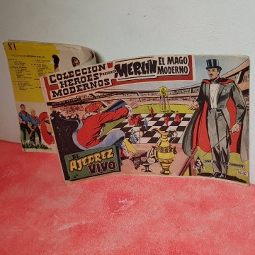 Merlin el mago moderno, 1 comic colección heroes modernos comics