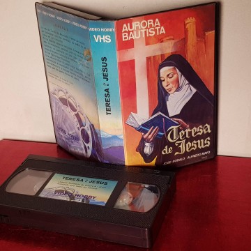 VHs peliculas descatalogadas Teresa de Jesús, VHS.