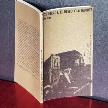Los perros, el deseo y la muerte, Boris Vian relatos breves librería