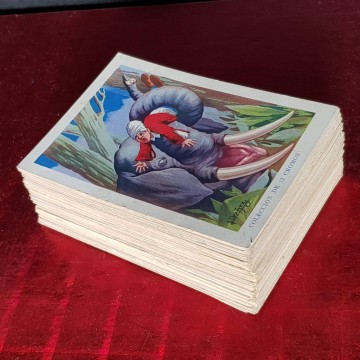 Lote 100 cromos años 30 variados chocolates amatller evaristo juncosa