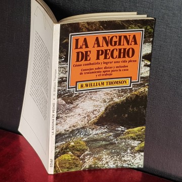 Angina de pecho, R William Thomson libro medicina natural librería