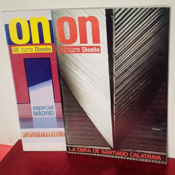 On diseño 82 68 revista arquitectura lote revistas santiago calatrava