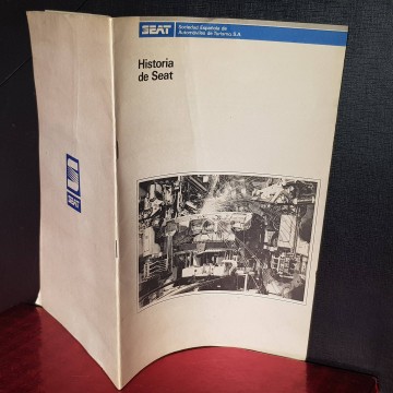 Historia de SEAT 1982 libro original raro rareza librería online