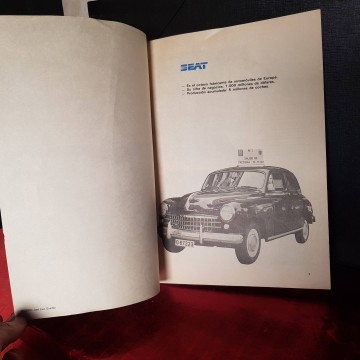Historia de SEAT 1982 libro original raro rareza librería online