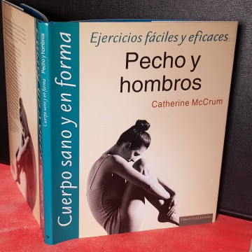 Libros gimnasia pecho y hombros ejercicios manual
