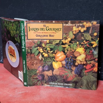 Libros recetas cocina horticultura El jardín del gourmet geraldene hol
