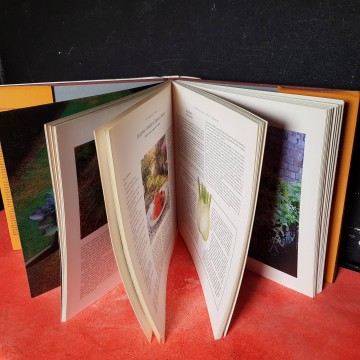Libros recetas cocina horticultura El jardín del gourmet geraldene hol