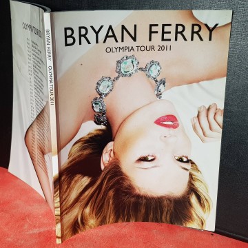 Bryan Ferry, Olympia Tour 2011 guia oficial magazine revista gira