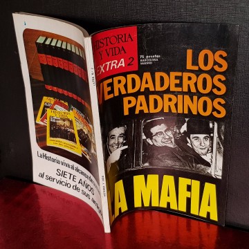 Historia y vida, extra 2, la mafia revista la cosa nostra historia