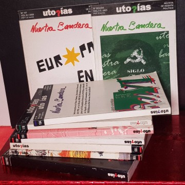lote revistas Utopías Nuestra Bandera PCE partido comunista congreso