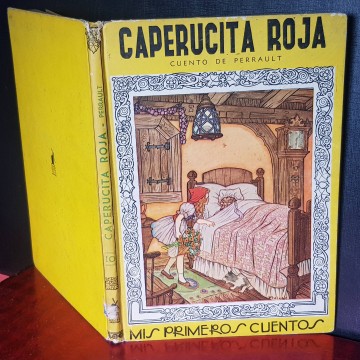 Caperucita Roja, Charles Perrault 1948 editorial molino emilio freixas