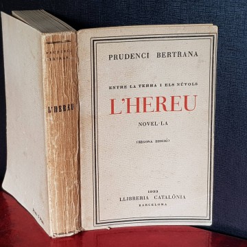 L'hereu Prudenci Bertrana novel.les en catala llibres antics llibreria